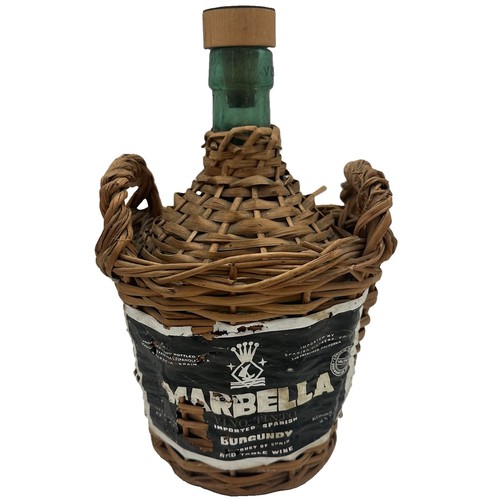 Vintage empty marbella wine - vintage,