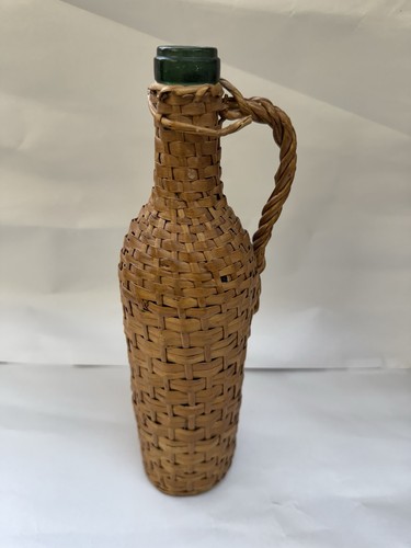 Antique rustic demijohn bottle - rustic,